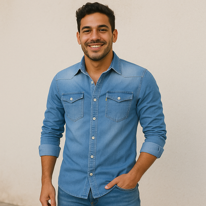 Camisa_Jeans_Manga_Longa_Masculina_Gênova1