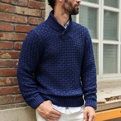 Suéter Masculino Trançado Trissino