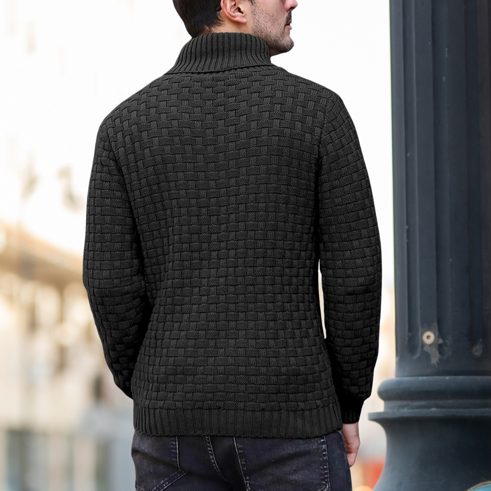 Suéter Masculino Trançado Trissino