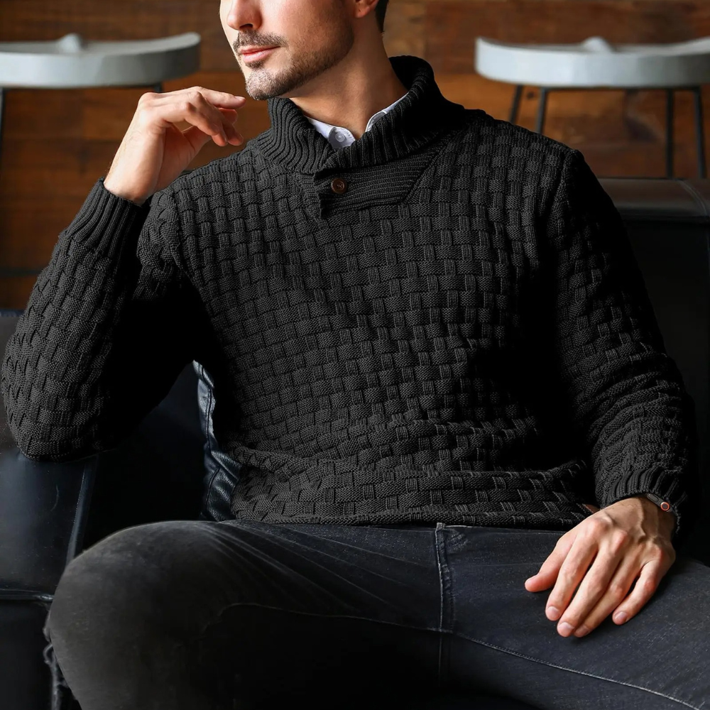 Suéter Masculino Trançado Trissino